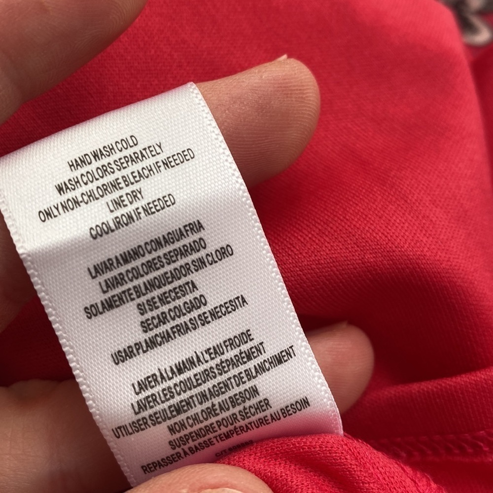 Taylor NWT Hot Pink Maxi Dress, size 8. - Picture 12 of 17